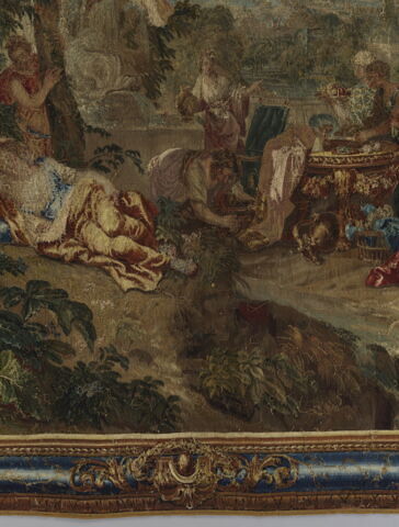 Zéphyr emporte Psyché dans un palais enchanté, de la tenture de l'Histoire de Psyché, image 4/14