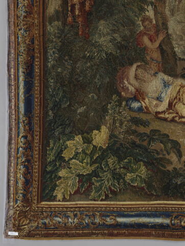 Zéphyr emporte Psyché dans un palais enchanté, de la tenture de l'Histoire de Psyché, image 6/14