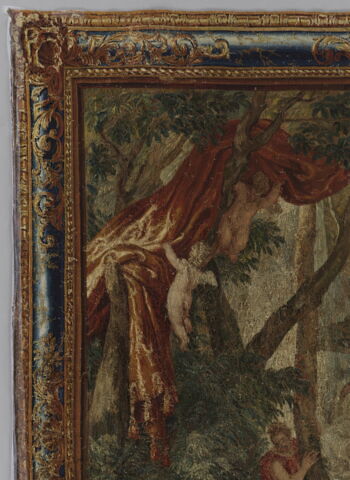 Zéphyr emporte Psyché dans un palais enchanté, de la tenture de l'Histoire de Psyché, image 8/14