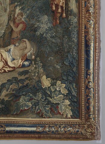 Zéphyr emporte Psyché dans un palais enchanté, de la tenture de l'Histoire de Psyché, image 9/14