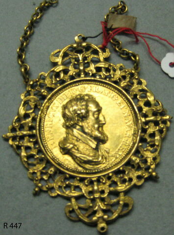 Médaille : Henri IV.
France, 1602.