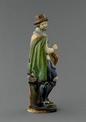 Statuette : Joueur de vielle, image 5/5
