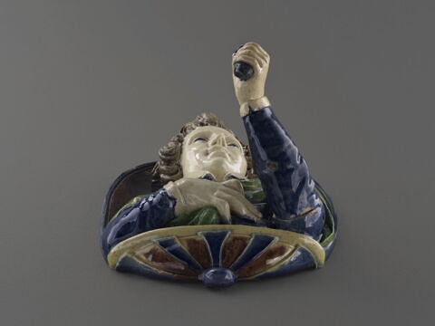 Plaque porte-lumière : jeune homme en buste, image 6/10