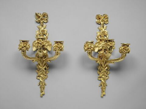 Bras d'applique à trois lumières, d'une paire (avec OA 5255 2), image 2/3