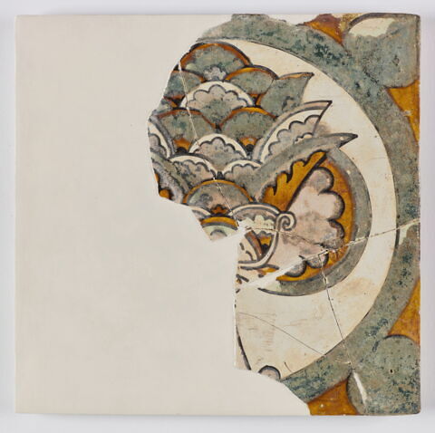 Plaque d'iconostase : feuille d'acanthe