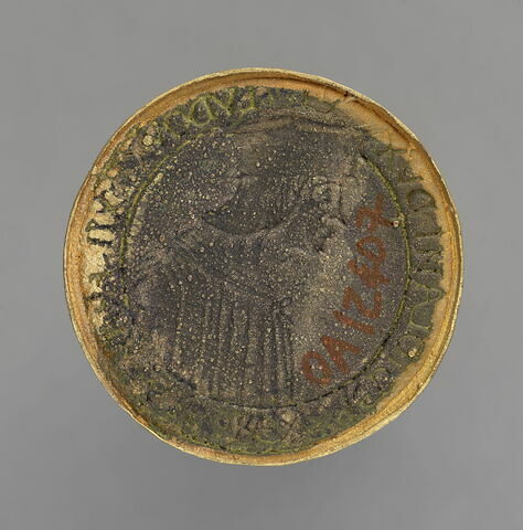 Médaille : Louis XII / porc épic couronné, image 2/2
