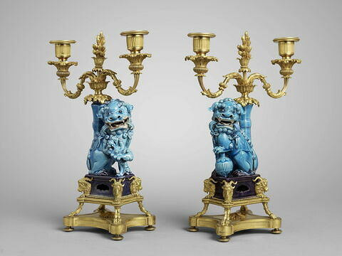Candélabre à deux lumières, d'une paire (avec OA 5241 1), image 6/9