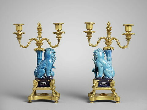 Candélabre à deux lumières, d'une paire (avec OA 5241 1), image 7/9