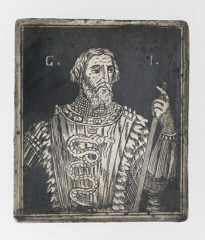 Plaquette : Galeazzo I Sforza, duc de MIlan, image 1/2