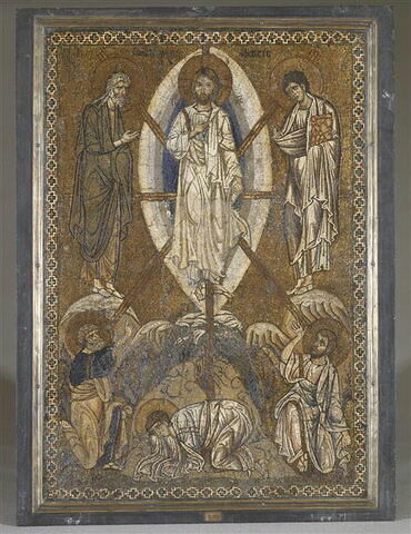 Icône portative : La Transfiguration du Christ