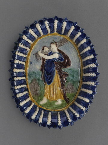 Coupe ovale : Allégorie de la Force, image 1/6