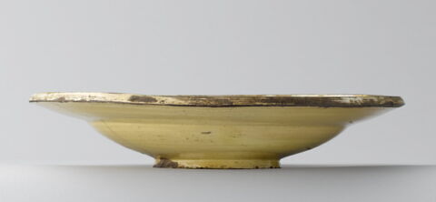 Grand plat rond : buste d'empereur de profil gauche, image 4/5