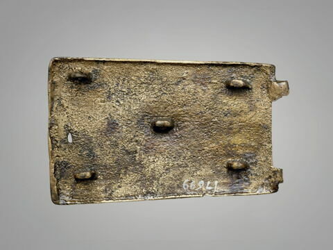 Plaque-boucle de ceinture à décor figuré : Daniel dans la fosse aux lions, image 2/3