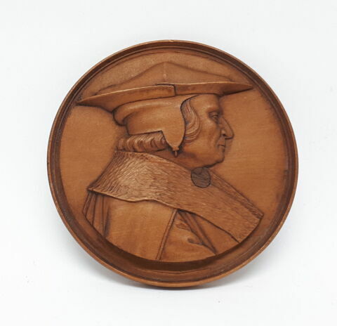 Médaillon : un docteur, Erasme (?), image 1/3