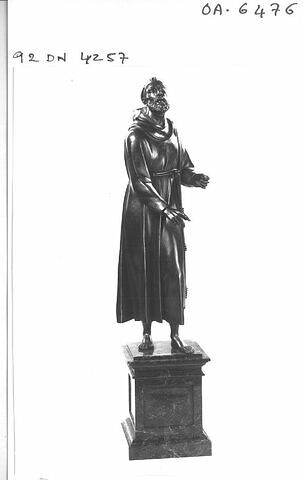 Statuette : saint François d'Assise, image 2/3