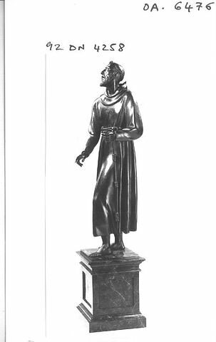 Statuette : saint François d'Assise, image 3/3