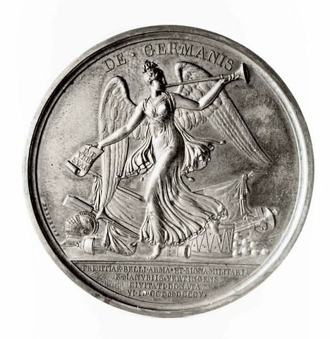 Médaille : Députation des maires de Paris à Schönbrunn, cliché de droit, image 1/1