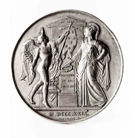 Médaille : Monument à de Sèze, cliché de revers
