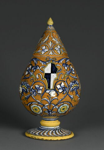 Vase : Armes des Manfredi, seigneurs de Faenza, image 5/11