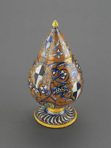 Vase : Armes des Manfredi, seigneurs de Faenza, image 2/14