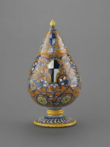 Vase : Armes des Manfredi, seigneurs de Faenza, image 3/14