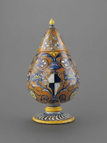 Vase : Armes des Manfredi, seigneurs de Faenza, image 4/14