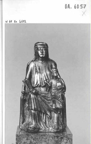 Statuette : Vierge à l'Enfant, image 6/7