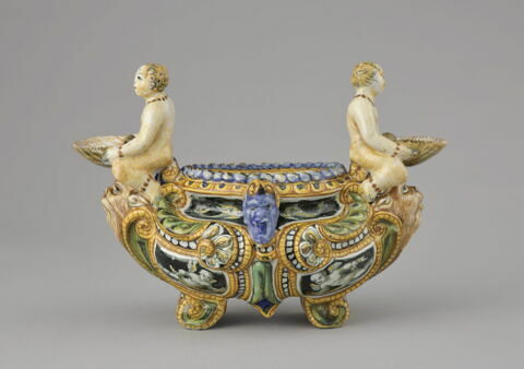 Salière ovale : armoiries, image 5/7