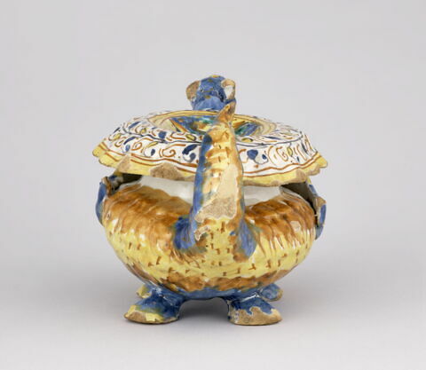 Salière ovale en forme de dragon, image 4/5