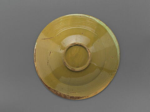 Grand plat rond : buste masculin, image 3/3