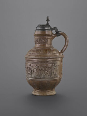 Pot à bière couvert : Noce paysanne, image 3/16