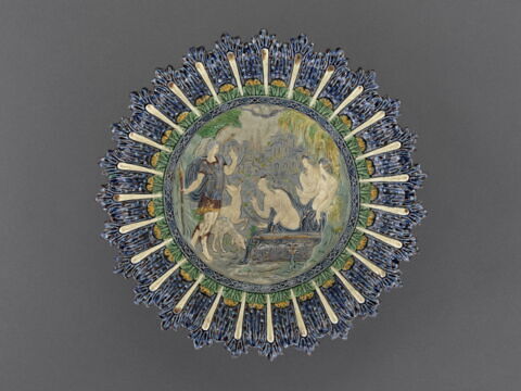 Coupe ronde : Diane et Actéon, image 1/7
