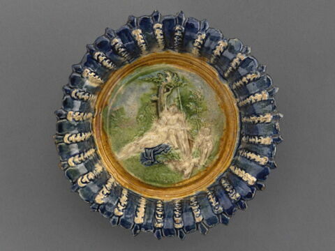 Coupe ronde : Vénus et Adonis, image 1/4
