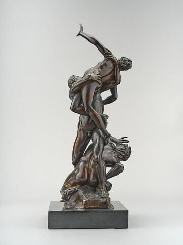 Groupe sculpté : Enlèvement de la Sabine., image 5/6