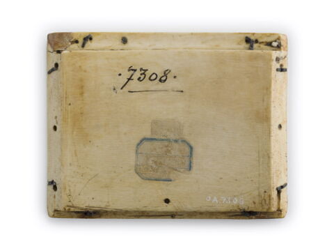 Plaque de coffret : rinceaux avec fleurons et feuillages, image 2/2