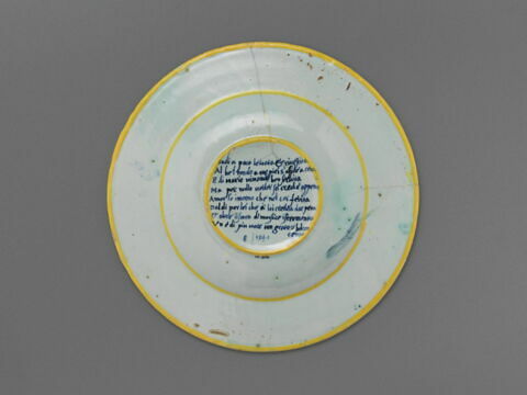 Plat rond : Le Repas de Psyché et de l'Amour, image 2/3