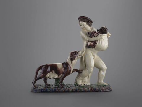 Statuette : L'Enfant aux chiens (le plus grand), image 2/9