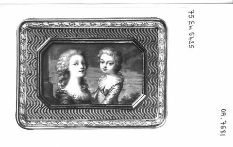 Tabatière : portraits de la famille royale, image 9/10