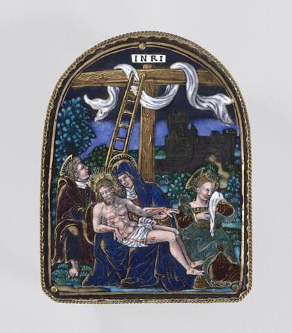 Plaque : La Vierge de pitié, image 1/6