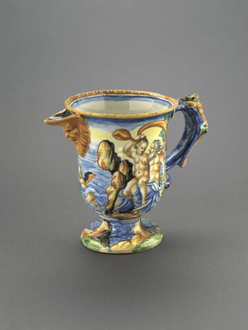 Aiguière : Neptune et Amphitrite, image 3/6