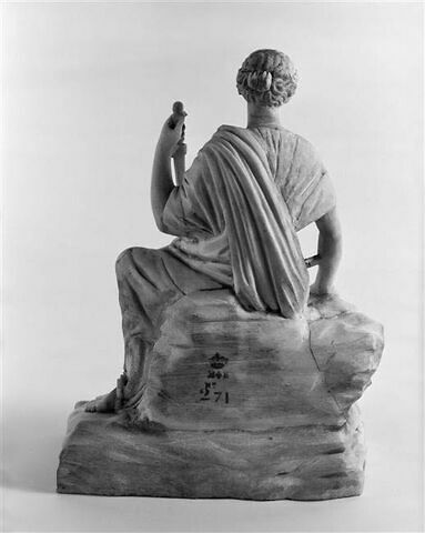 Statuette : Melpomène, allégorie de la Tragédie, image 3/3