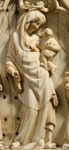 Diptyque : Vierge glorieuse ; Crucifixion, image 2/4