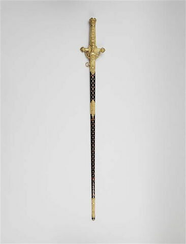Epée-glaive de Napoléon 1er et son fourreau