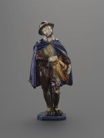 Statuette : Joueur de vielle, image 3/15