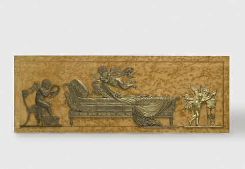 Six bas-reliefs (modèles ou répliques du serre-bijoux de l'Impératrice)