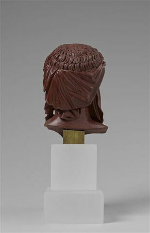 Statuette : tête d'Hercule, image 4/12