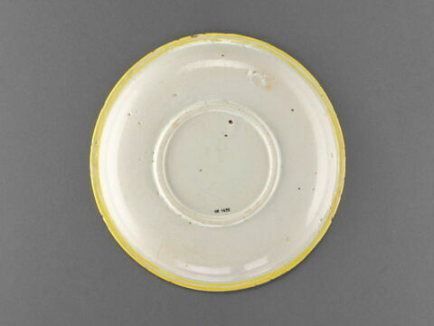 Assiette : buste féminin, image 2/3