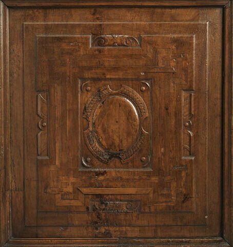 Vantail de porte provenant du château de la Bâtie d'Urfé, image 3/4