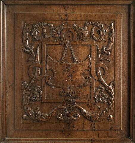 Vantail de porte provenant du château de la Bâtie d'Urfé, image 4/4