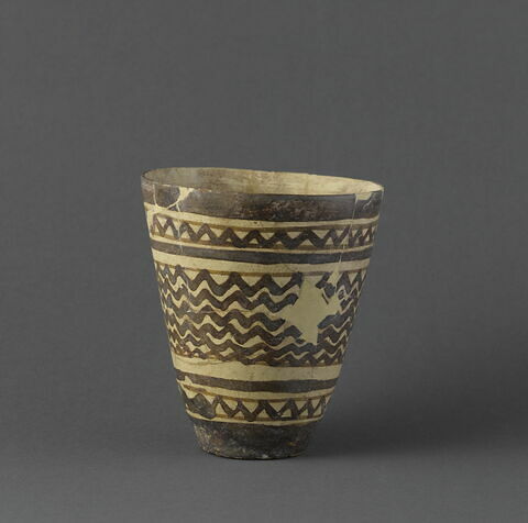 Gobelet : décor en zigzag, image 2/3